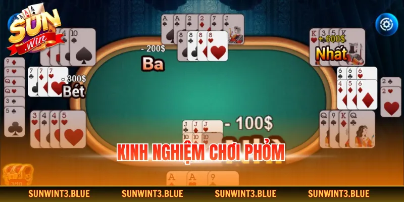 Kinh nghiệm chơi phỏm